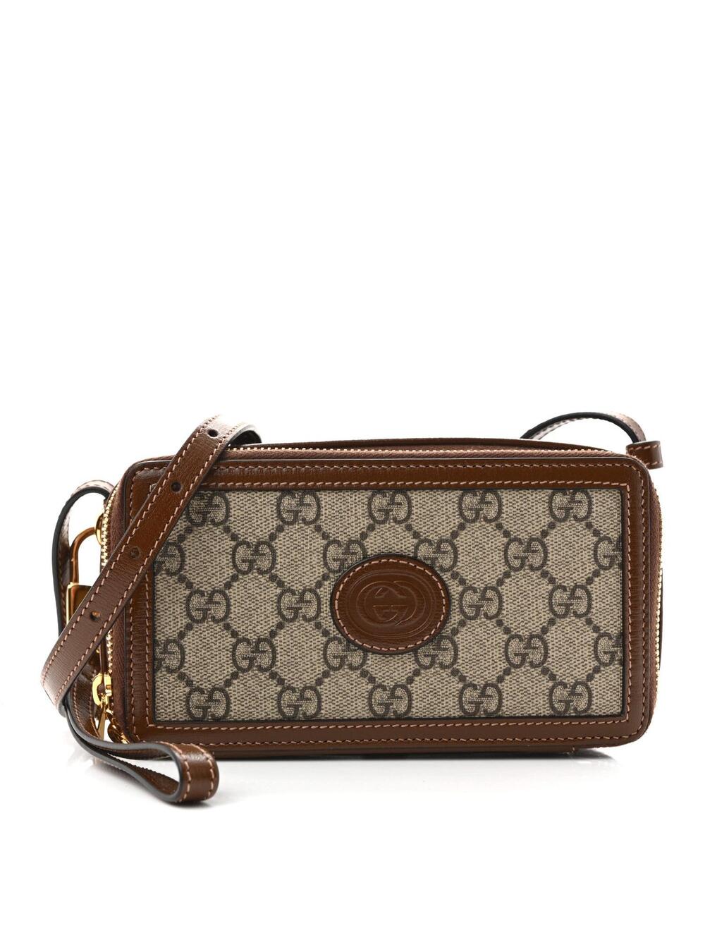 Gucci Gg Supreme Azalea Calfskin Mini #275510G95B